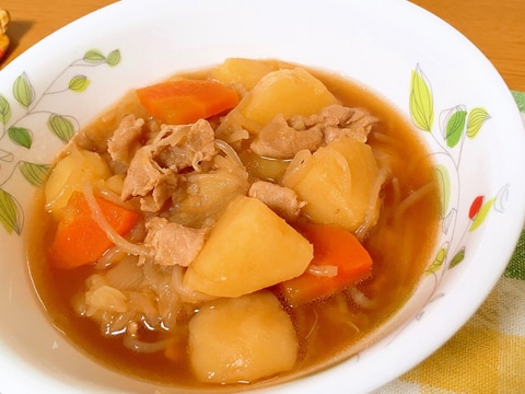 懐かしいお袋の味?定番の肉じゃが